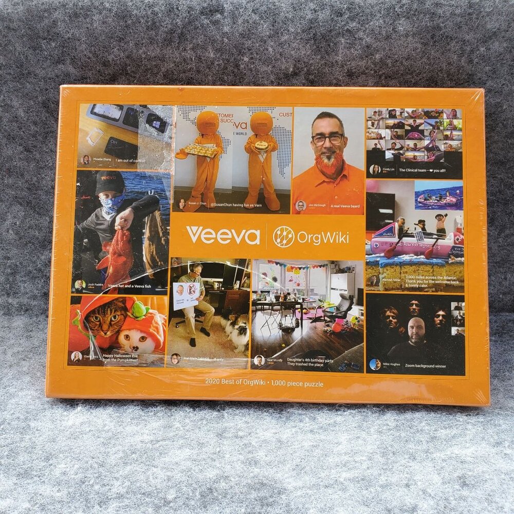 Veeva OrgWiki 1000 Piece Puzzle Best Of Workplace Moments For The Year 2020
